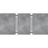 Detail van verlengpanelen met metalen klemmen aan de zijkant