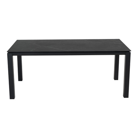 Tafel Monte Carlo Zwart 180x90cm - Lesli Living