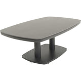 Verstelbare loungetafel Geneva, deens, ovaal, 135 x 83 cm - Lesli Living