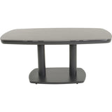 Verstelbare loungetafel Geneva, deens, ovaal, 135 x 83 cm - Lesli Living