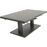 Verstelbare uittrektafel Geneva 140/180 x 85 x 54/75,5 cm - Lesli Living