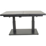 Verstelbare uittrektafel Geneva 140/180 x 85 x 54/75,5 cm - Lesli Living