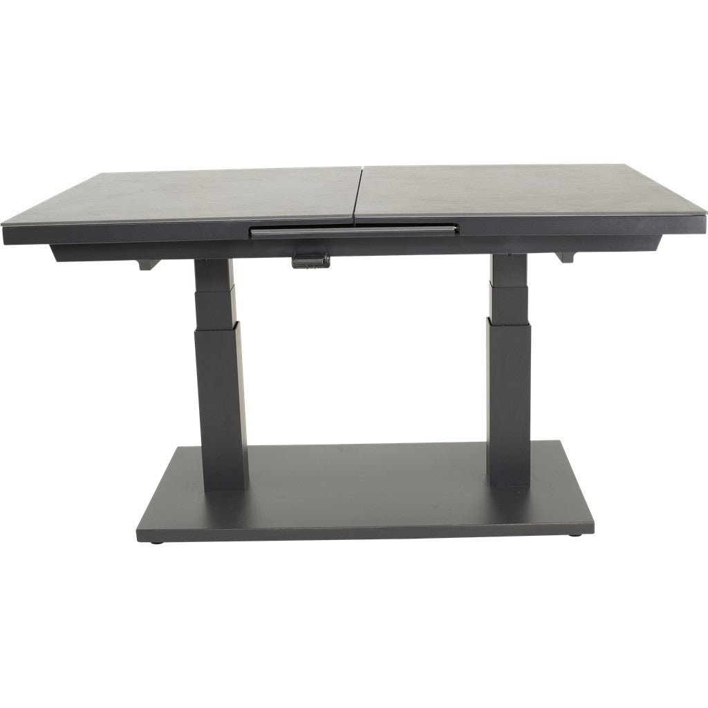 Verstelbare uittrektafel Geneva 140/180 x 85 x 54/75,5 cm - Lesli Living