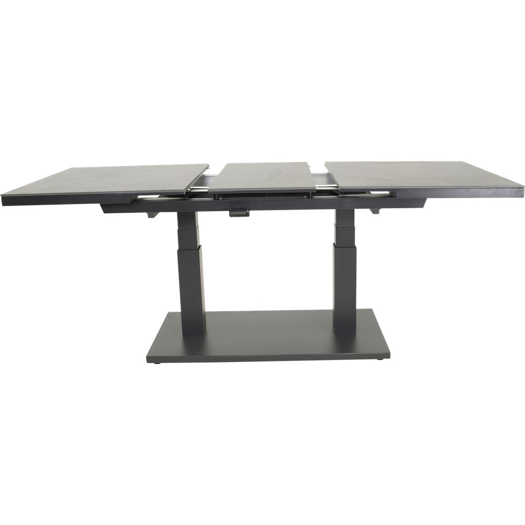 Verstelbare uittrektafel Geneva 140/180 x 85 x 54/75,5 cm - Lesli Living