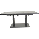 Verstelbare uittrektafel Geneva 140/180 x 85 x 54/75,5 cm - Lesli Living