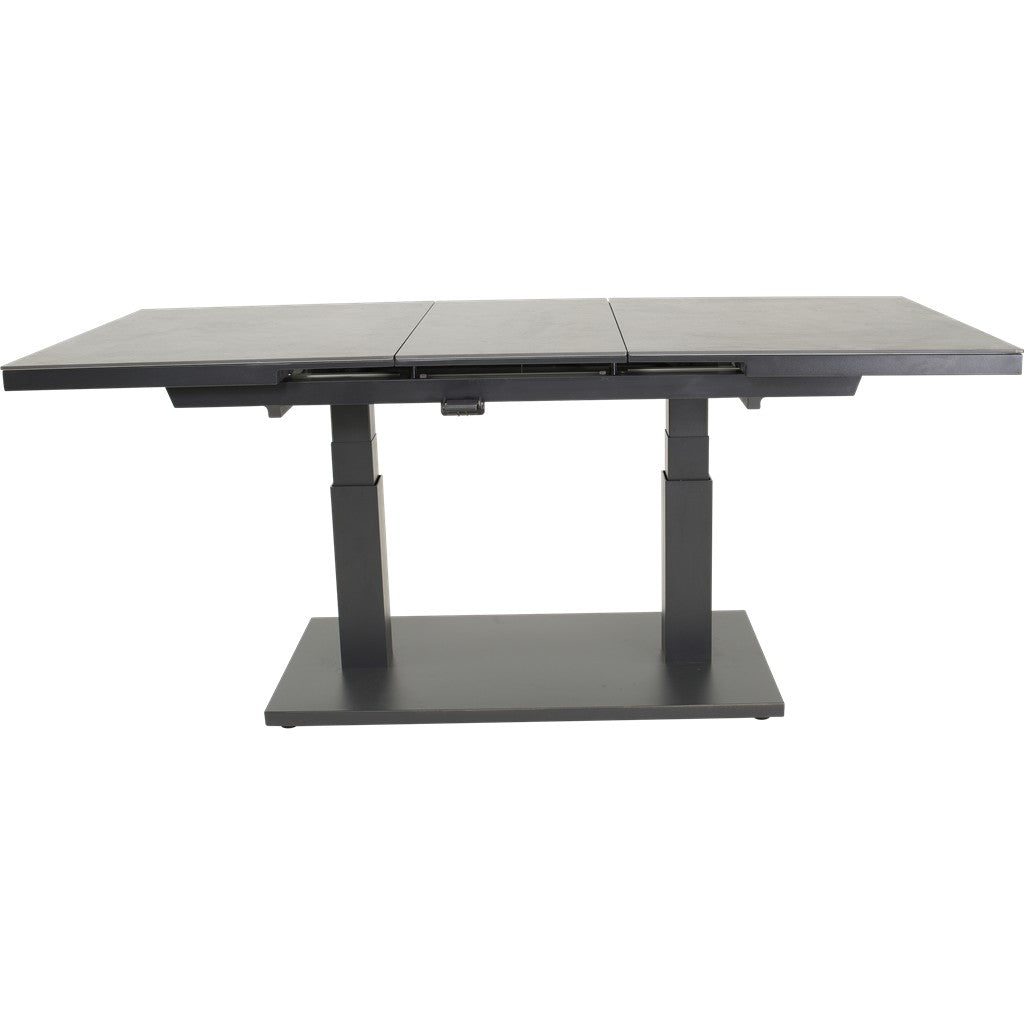 Verstelbare uittrektafel Geneva 140/180 x 85 x 54/75,5 cm - Lesli Living