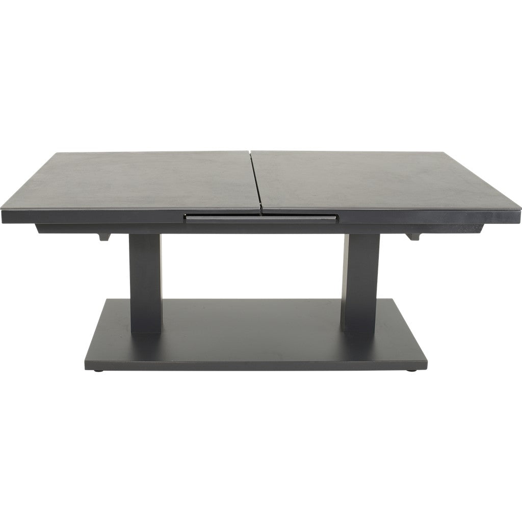 Verstelbare uittrektafel Geneva 140/180 x 85 x 54/75,5 cm - Lesli Living
