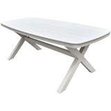 Tafel Davos Crème Deens ovaal 200 x 100 cm - Lesli Living