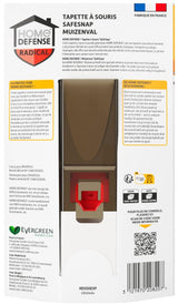 Muizenval Safesnap - Mechanische muizenval voor binnen - HOME DEFENSE®