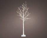 Micro LED boom pvc birch steady buiten dia90cm x H.150cm