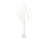 Micro LED boom pvc birch steady buiten dia100cm x H.180cm