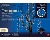 LED tree cascade cluster 8 functie twinkel effect buiten