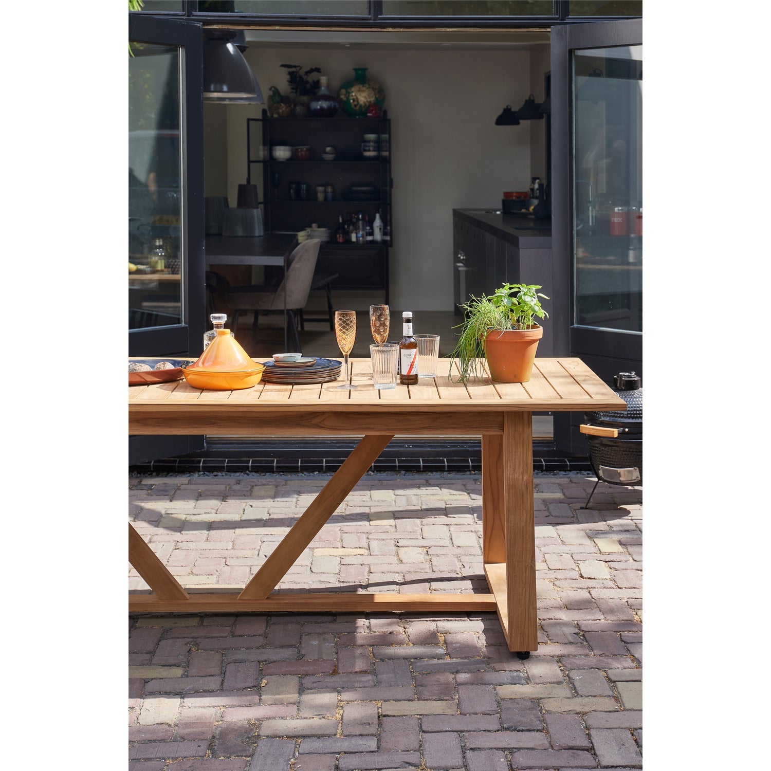 BEAVER TUINTAFEL TEAK NATUREL