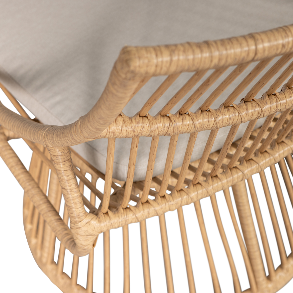ALATNA TUINSTOEL WICKER NATUREL