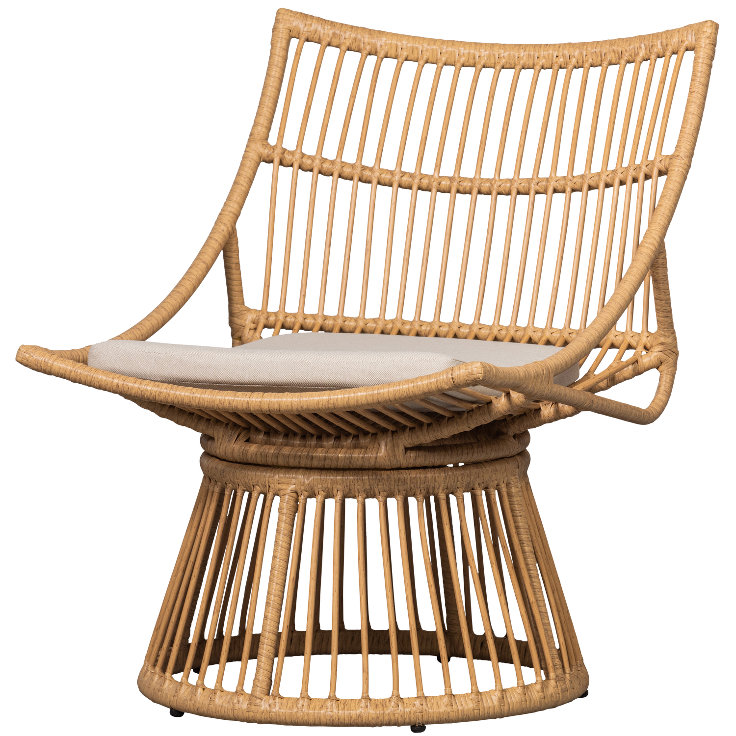 ALATNA TUINSTOEL WICKER NATUREL
