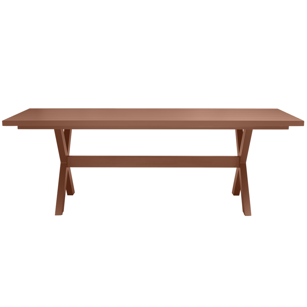 DELTA PICKNICK TUINTAFEL ALUMINIUM TERRA 220X100 CM