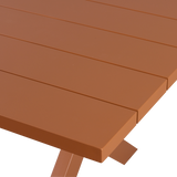 DELTA PICKNICK TUINTAFEL ALUMINIUM TERRA 220X100 CM