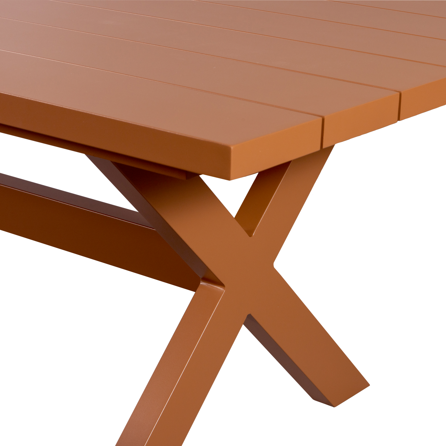 DELTA PICKNICK TUINTAFEL ALUMINIUM TERRA 220X100 CM