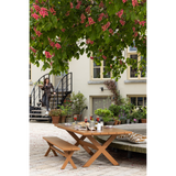 DELTA PICKNICK TUINTAFEL ALUMINIUM TERRA 220X100 CM