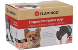 Flamingo - Hondenluiers Dipy - xxs - 20-28cm - 12 stuks