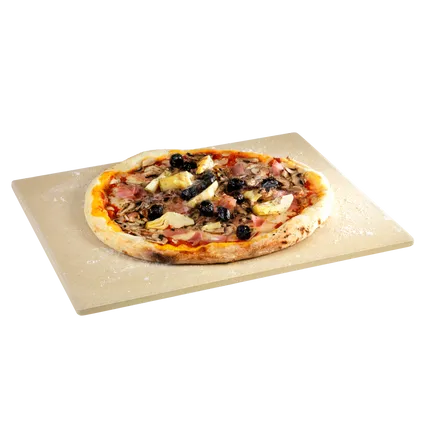 Barbecook - Dynamic Core pizzasteen uit vuurvaste klei 43x35x1.2cm