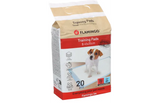 Flamingo Puppy Trainingsmat Basic - Wit - 45 x 35 cm - 20 stuks