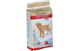 Flamingo puppy trainingspads verpakking, lavendel, 20 stuks, wit
