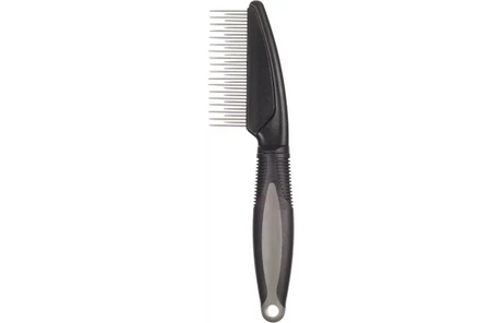 Hondenkam roterend comfort - Grijs - 21 x 2 x 5.5 cm