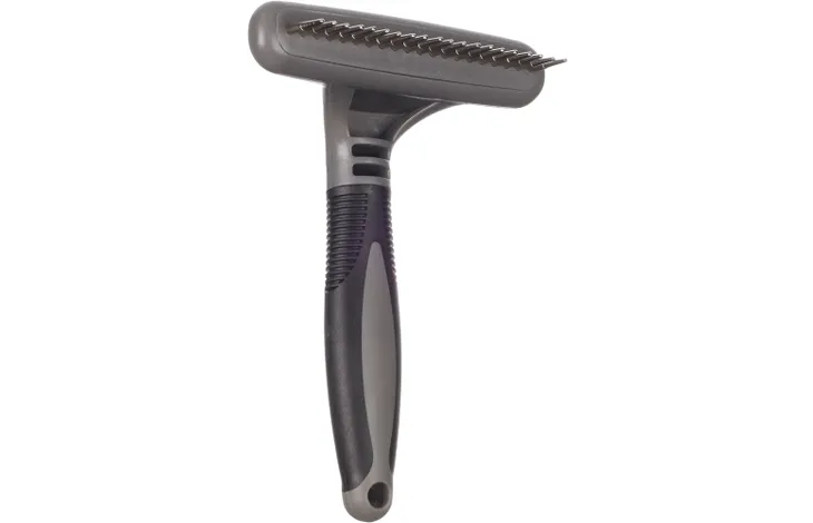 Onderkat-hark met roterende tanden en ergonomische handgreep