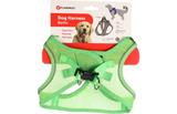 Groen mesh hondentuig Bento met kliksysteem, Flamingo, maat XL