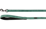 Neopreen looplijn met gesp, groene band