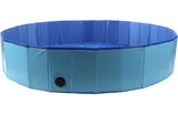 Flamingo - Zwembad Splatter Rond Blauw 160x30cm