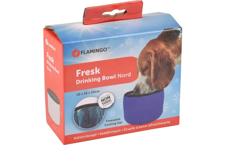 Flamingo - Drinkpot Fresk Rond Blauw