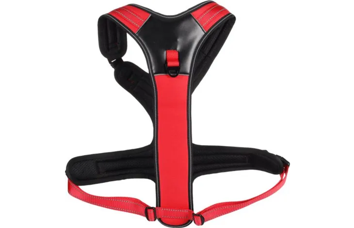 Flamingo - Harnas Toga Rood XL | A:61cm B:94-132cm