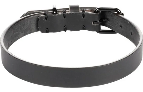 Flamingo - Halsband Leano Zwart M | 36-44cm x 20mm x 4mm