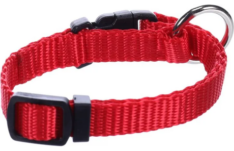 Flamingo - Halsband Ziggi Rood XXS | 15-25cm x 10mm x 2mm