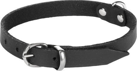 Flamingo - Halsband Seattle Zwart S | 26-31cm x 12mm x 5mm