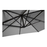 Zweefparasol Libra grijs 2,5 x 2,5 m