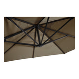 Zweefparasol Libra taupe 2,5x2,5mtr