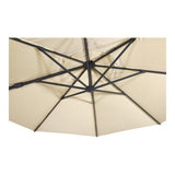 Zweefparasol VirgoFlex ecru Ø3,5mtr