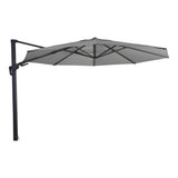 Zweefparasol VirgoFlex grijs Ø3,5mtr