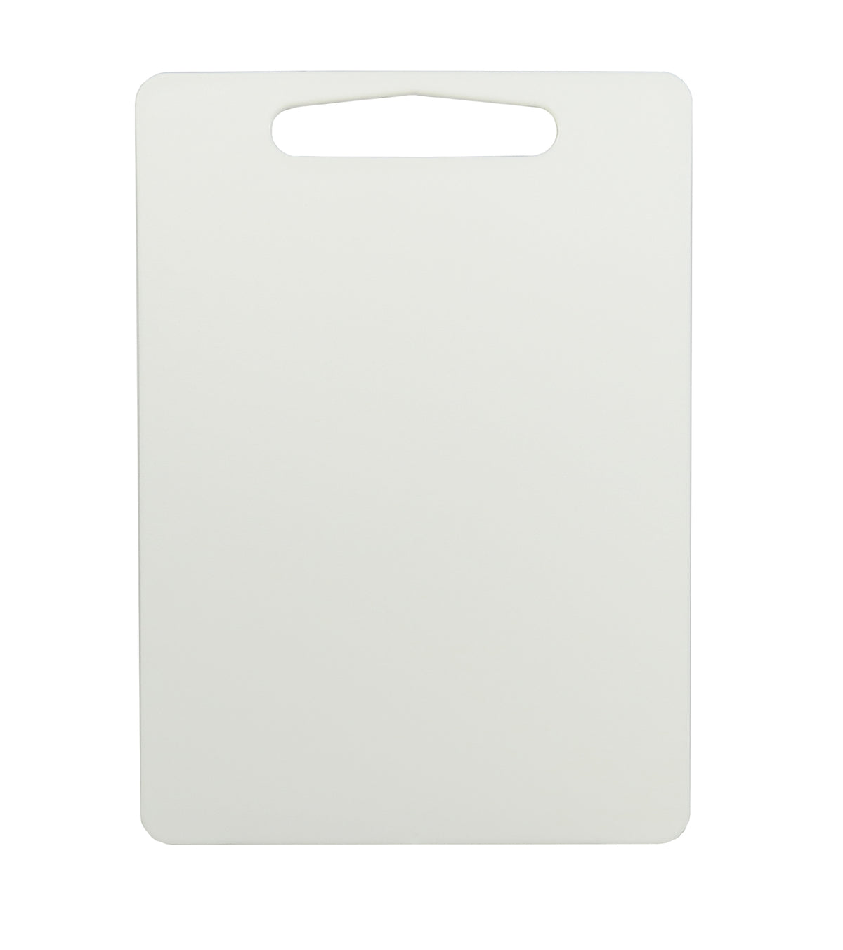 Grote witte snijplank met handgreepsleuf