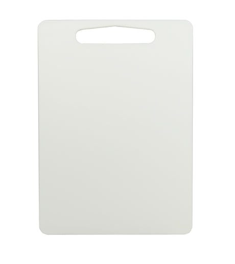 Grote witte snijplank met handgreepsleuf