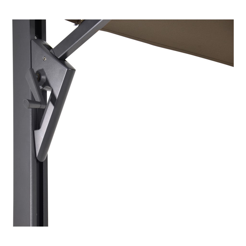 Zweefparasol Taurus taupe Ø 3,5 m