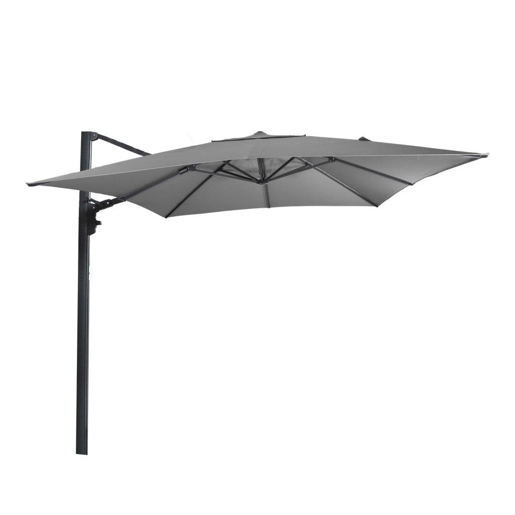 Zweefparasol Virgo Up grijs 3x3 m