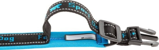 Ferplast Halsband Honden Sport Nylon 43 Cm Blauw/zwart