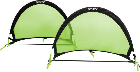 SportX Voetbaldoel 90x60x60cm (set van 2)