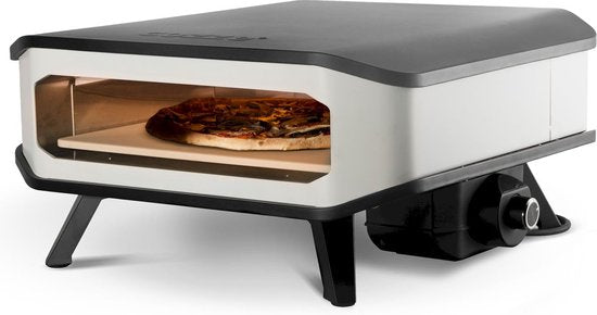 Cozze - Elektrische pizzaoven 17" met pizzastone en deur 60.5x60.5x30.5cm
