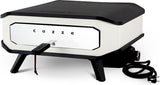 Cozze - Elektrische pizzaoven 17" met pizzastone en deur 60.5x60.5x30.5cm