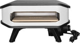 Cozze - Elektrische pizzaoven 13" met pizzastone en deur 53x53x29cm